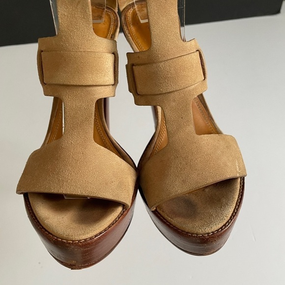 Ralph Lauren Collection suede high heel sandals size 8 - Picture 12 of 16